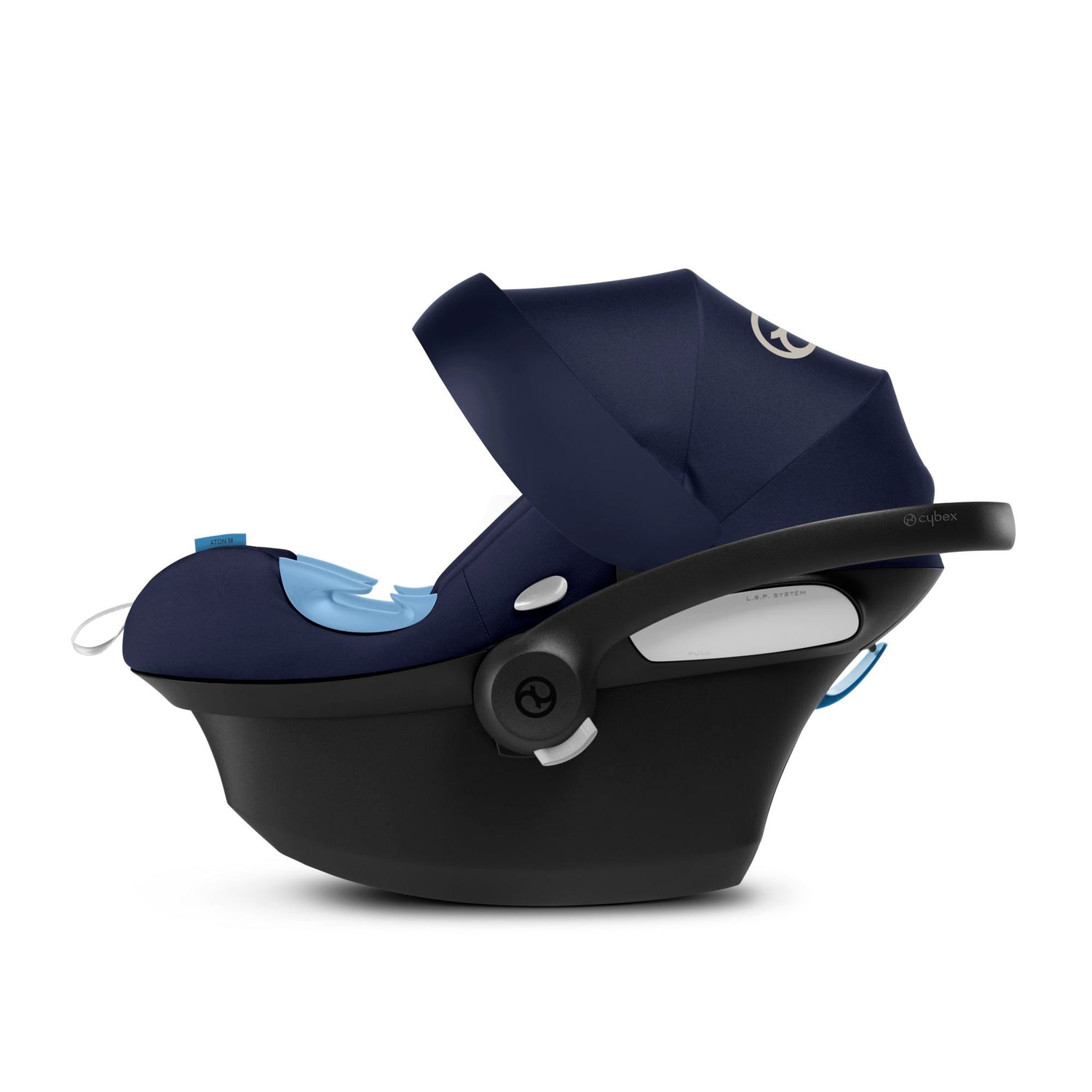 seggiolino auto Cybex Aton M i-Size color navy blue